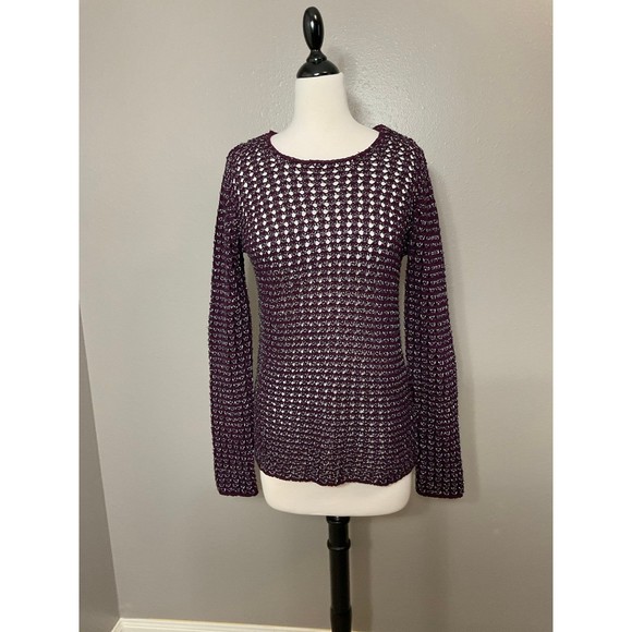 Woman's Tommy Bahama Purple Sweater - Medium - Picture 1 of 6